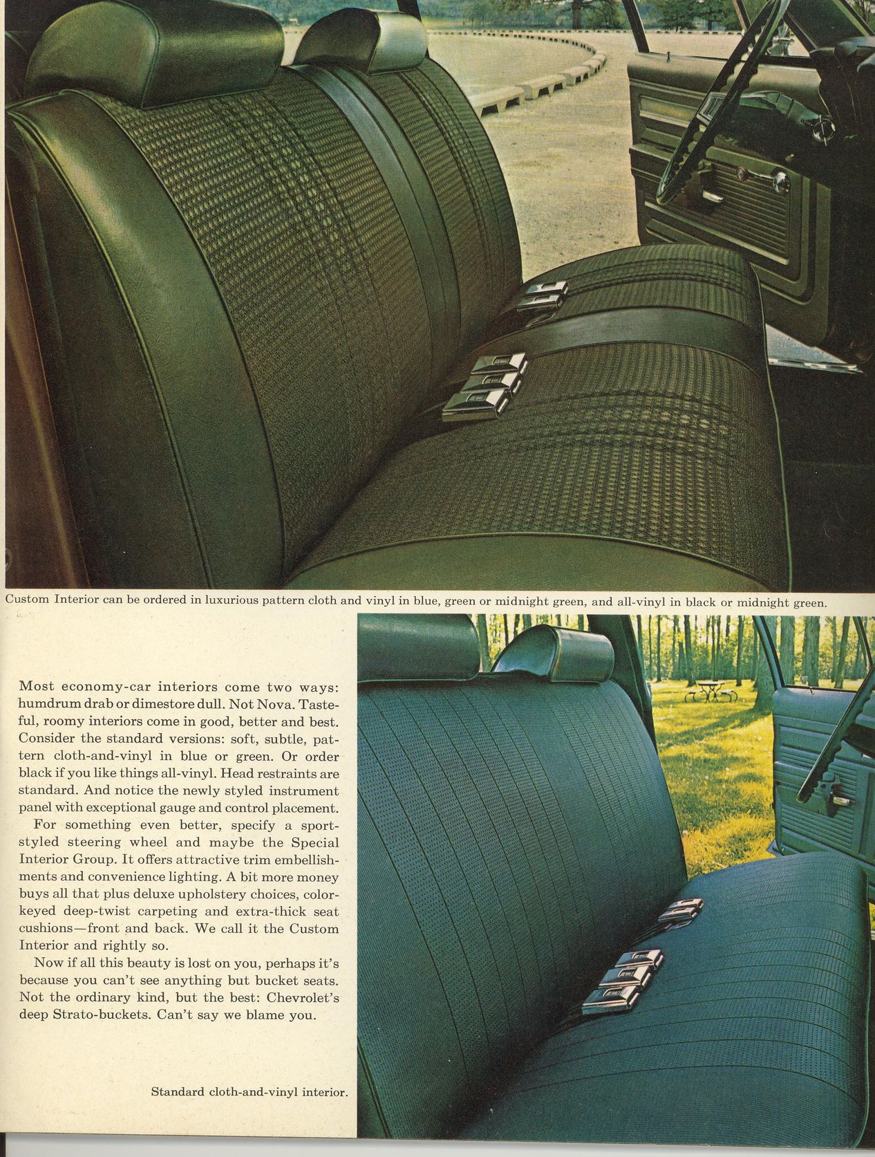 1969 Chevrolet Nova Brochure Page 11